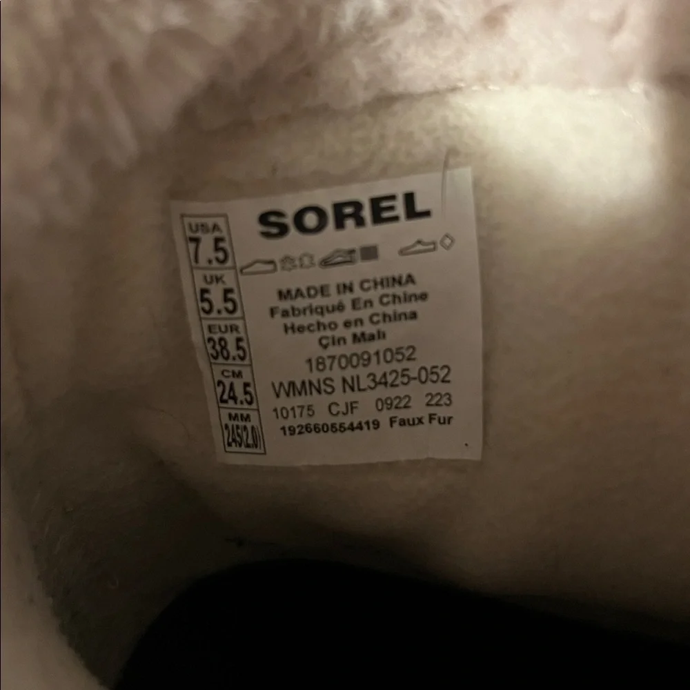 SOREL Tivoli IV Waterproof Winter Boot Womens Size 7.5 EUC - Picture 8 of 11